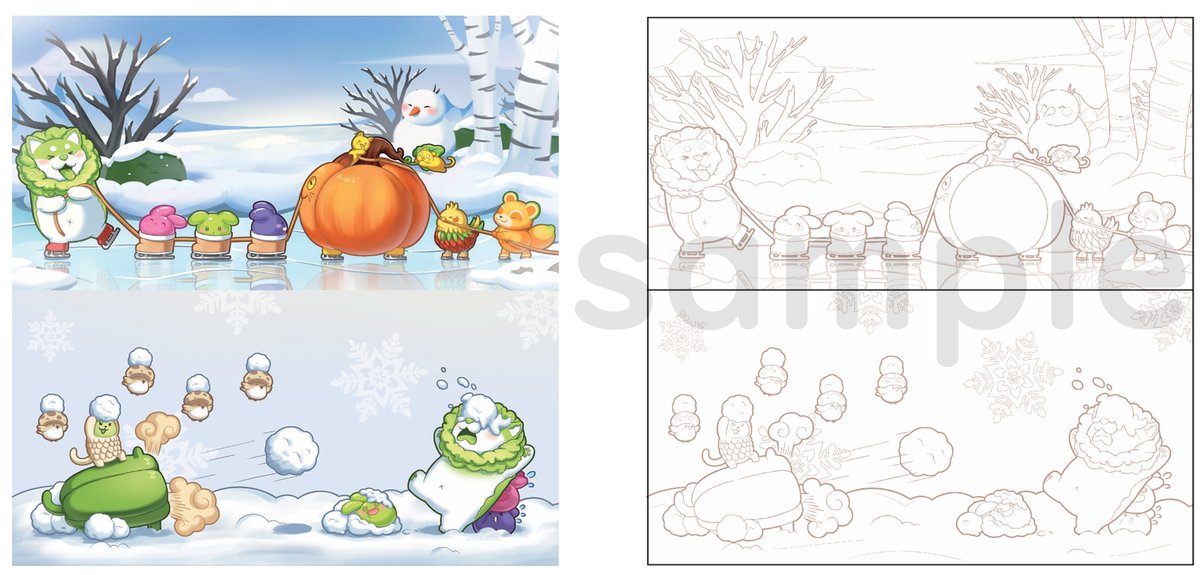 （おやさい妖精さんのぬりえ）の本が７月１６日に発売されます🐶🥬🍆🫛🧄🥕野菜や果物が苦手な子も可愛い妖精さんを塗っているうちに好きになるかもですよ。書店でお見かけの際はぜひ。ブティック社様のこちらの商品ページからも購入可能です⇒ boutique-sha.co.jp/38545/