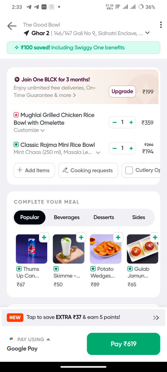 Imdrankitmishra's tweet photo. Asked Puch AI on WhatsApp what to eat,it replied faster than my stomach growled! @Puch_ai https://t.co/rIU8S1BEyd