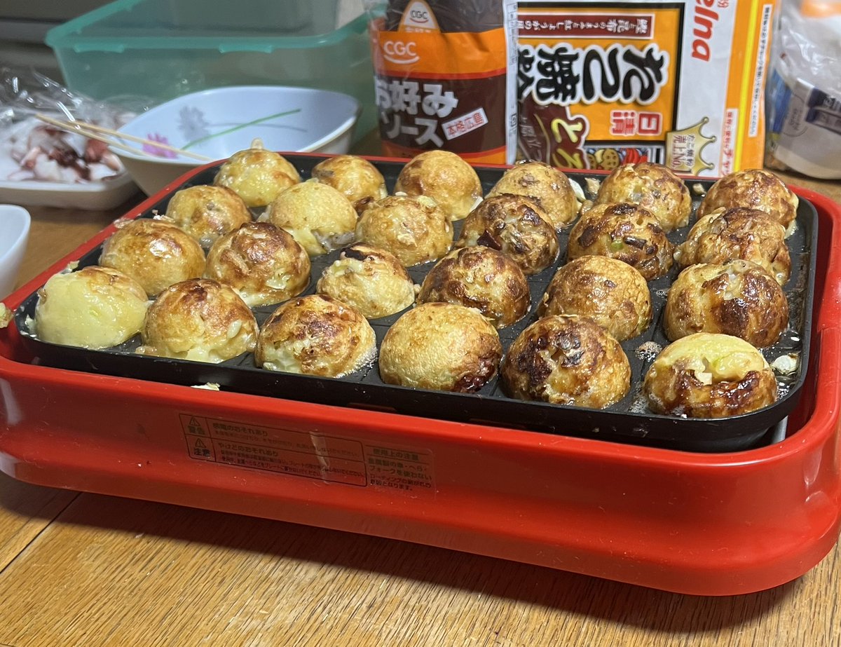 2週連続でたこパしてる