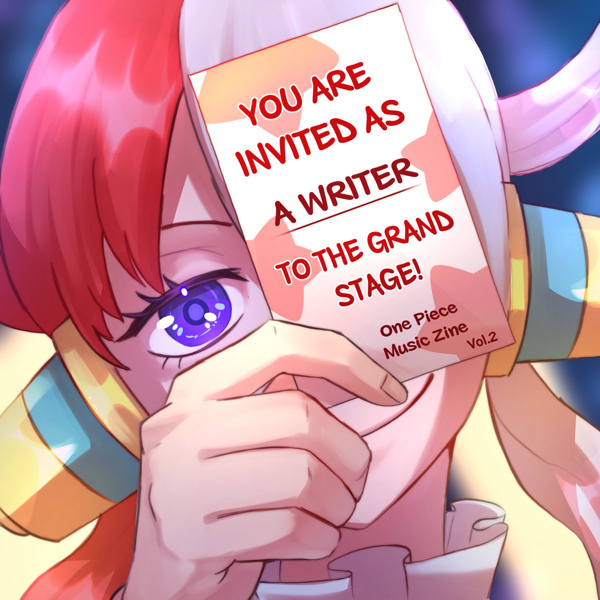 Thank you do much <a href="/opmusiczine2/">The Grand Stage: OP Music Zine Vol. 2</a> !!
I look forward to creating!