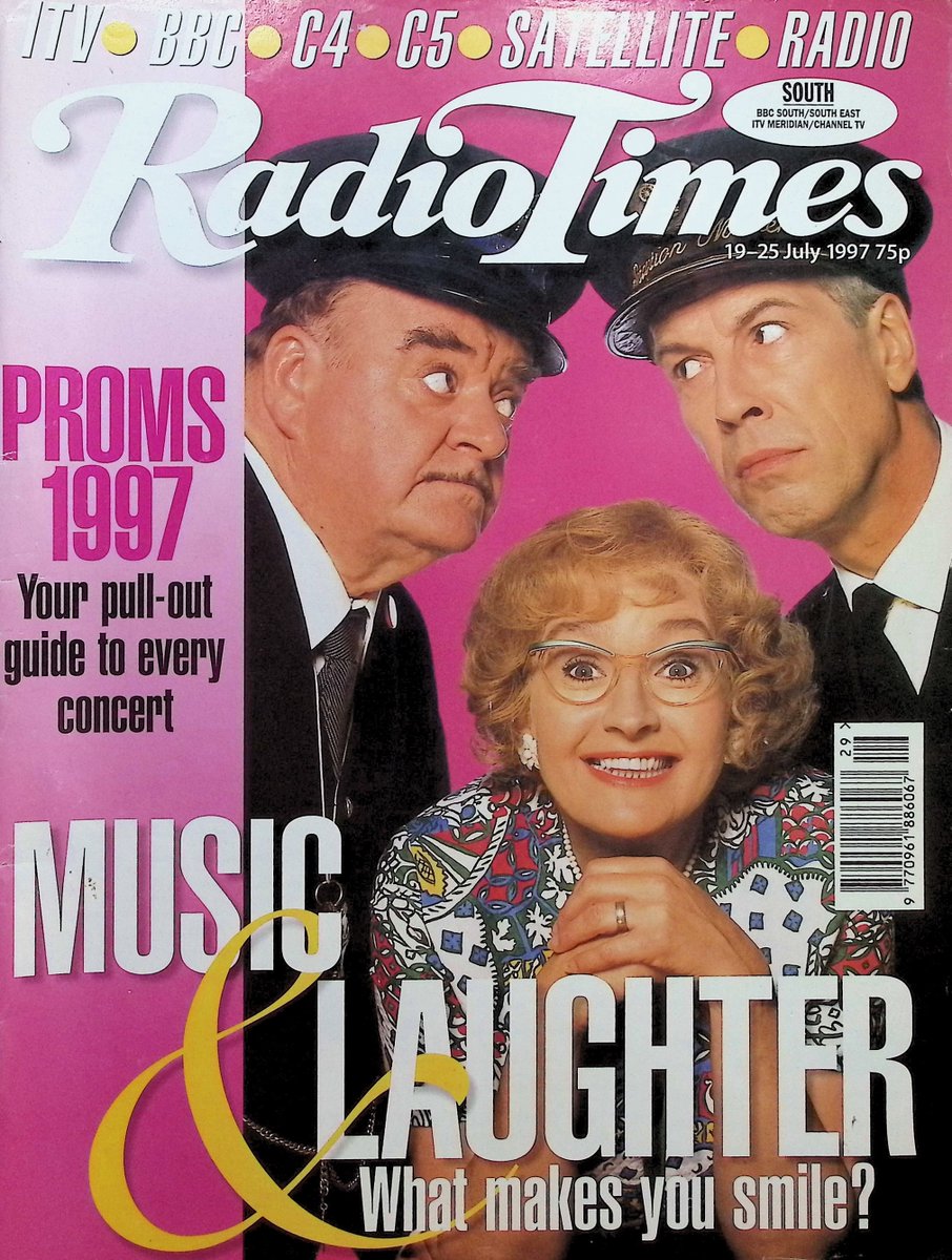 TvDidYouSee's tweet image. #OnThisDay 19 July 1997 📺TV
Preparations are underway for the prom in #GrangeHill.
BUGS is back for its third series.
PRIDE DIVIDE sees #GrahamNorton and Mark Simpson take a comic tour of Pride events.
Another chance to see OUR FRIENDS IN THE NORTH.
A new episode of COLUMBO.