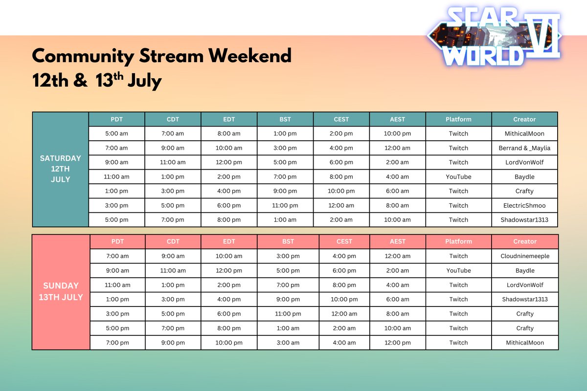 ScarWorld SMP - Season 6 tweet media