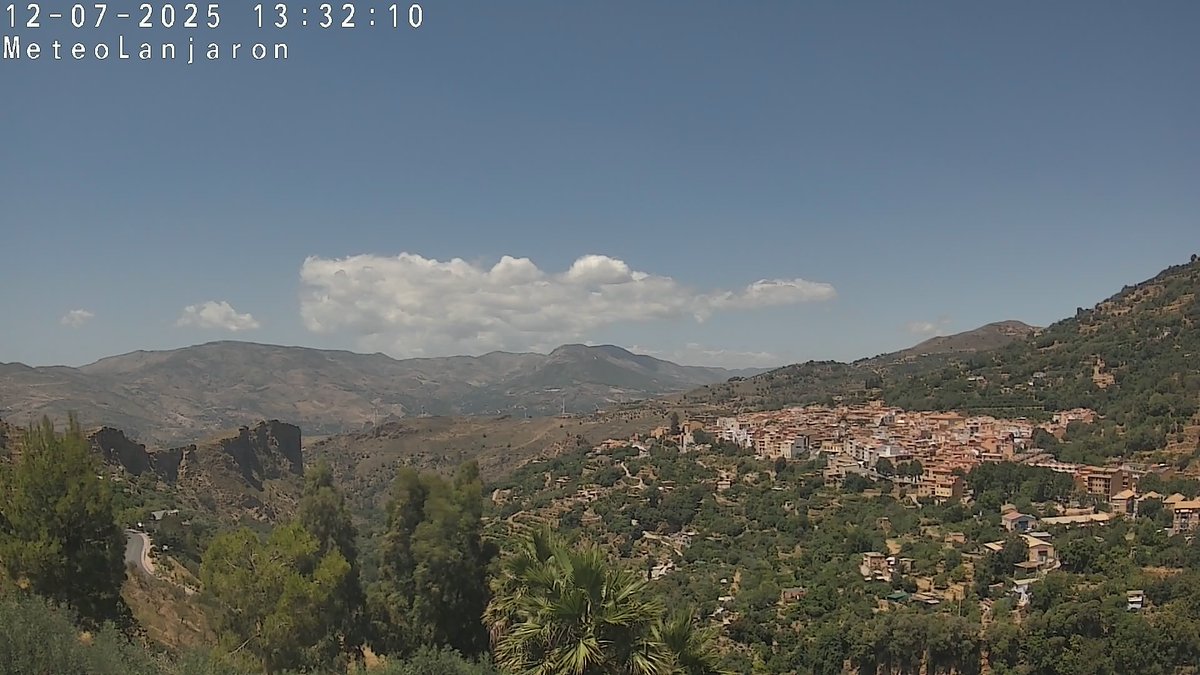 Hoy las temperaturas (más  propias del mes de Mayo) nos están dando un respiro. Aprovechemos antes de la vuelta del calor. Viento moderado de poniente con una racha máxima de 42 kms/h en la estación meteorológica de la Chaparra.