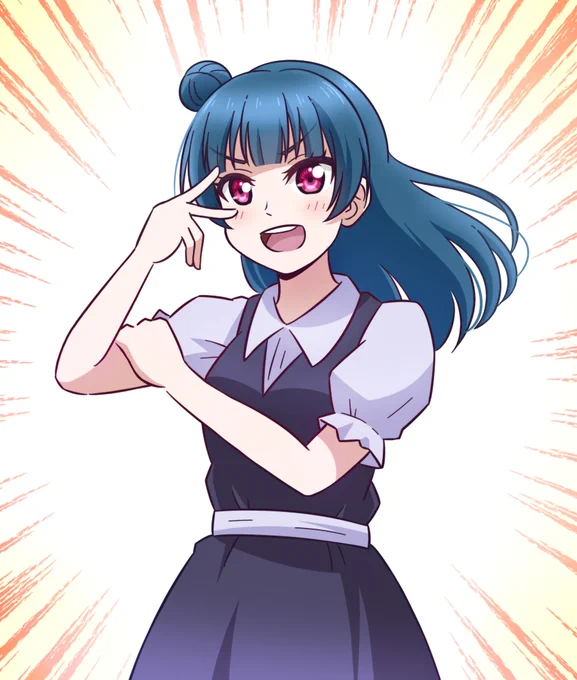 ク～ックック😈
リトルデーモン諸君……あと3時間で #津島善子生誕祭2025 の幕開けよッ!!!
 
#Aqours #津島善子 #幻日のヨハネ 