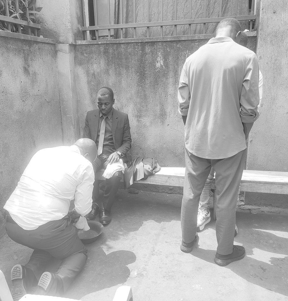ChristUntoAll's tweet image. A person who has had a bath needs only to wash his feet and his whole body is clean