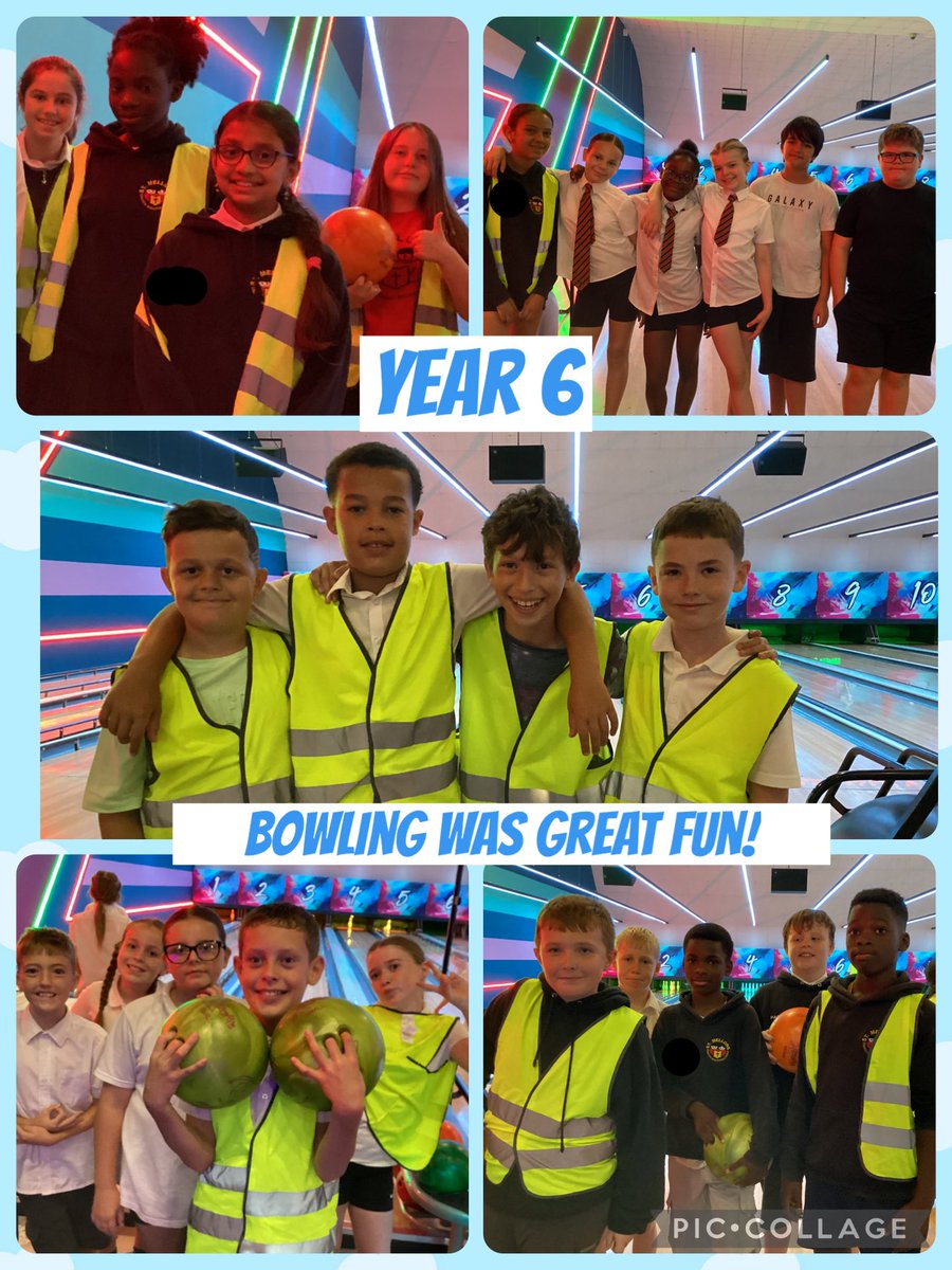 Year 6 had great fun bowling on their last primary school trip! ⭐ 🎳 ⭐