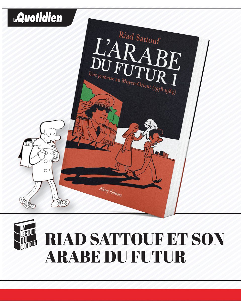 La bande dessinée "L'Arabe du futur" par Riad Sattouf, publiée entre 2014 et 2022, est la lecture de la semaine. #ChroniquesQuotidien #LecturesQuotidien 

lequotidien.sn/la-lecture-au-…