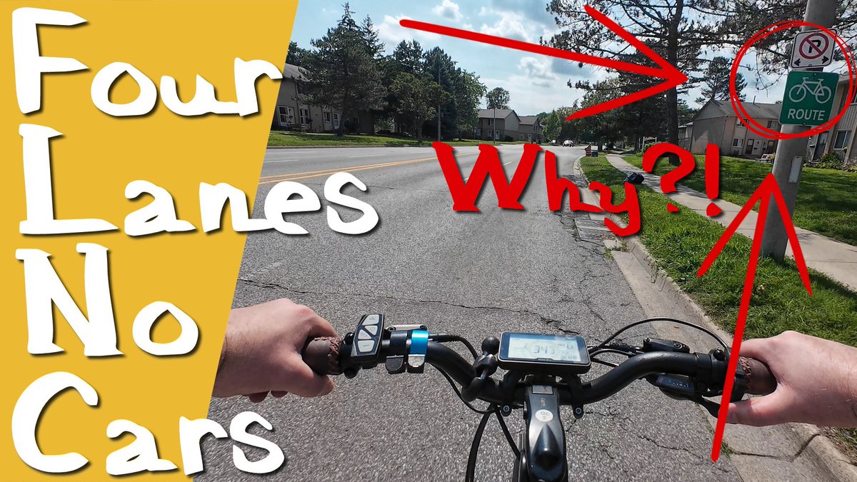 Four lanes. Barely any cars.
No bike lanes?

Dunsdon Street in #Brantford is the poster child for car-first planning that no longer makes sense.

📺 youtu.be/LFSTbuT3WcM

#BikeInfrastructure #UrbanCycling #CompleteStreets #CyclingAdvocacy #StreetsForEveryone