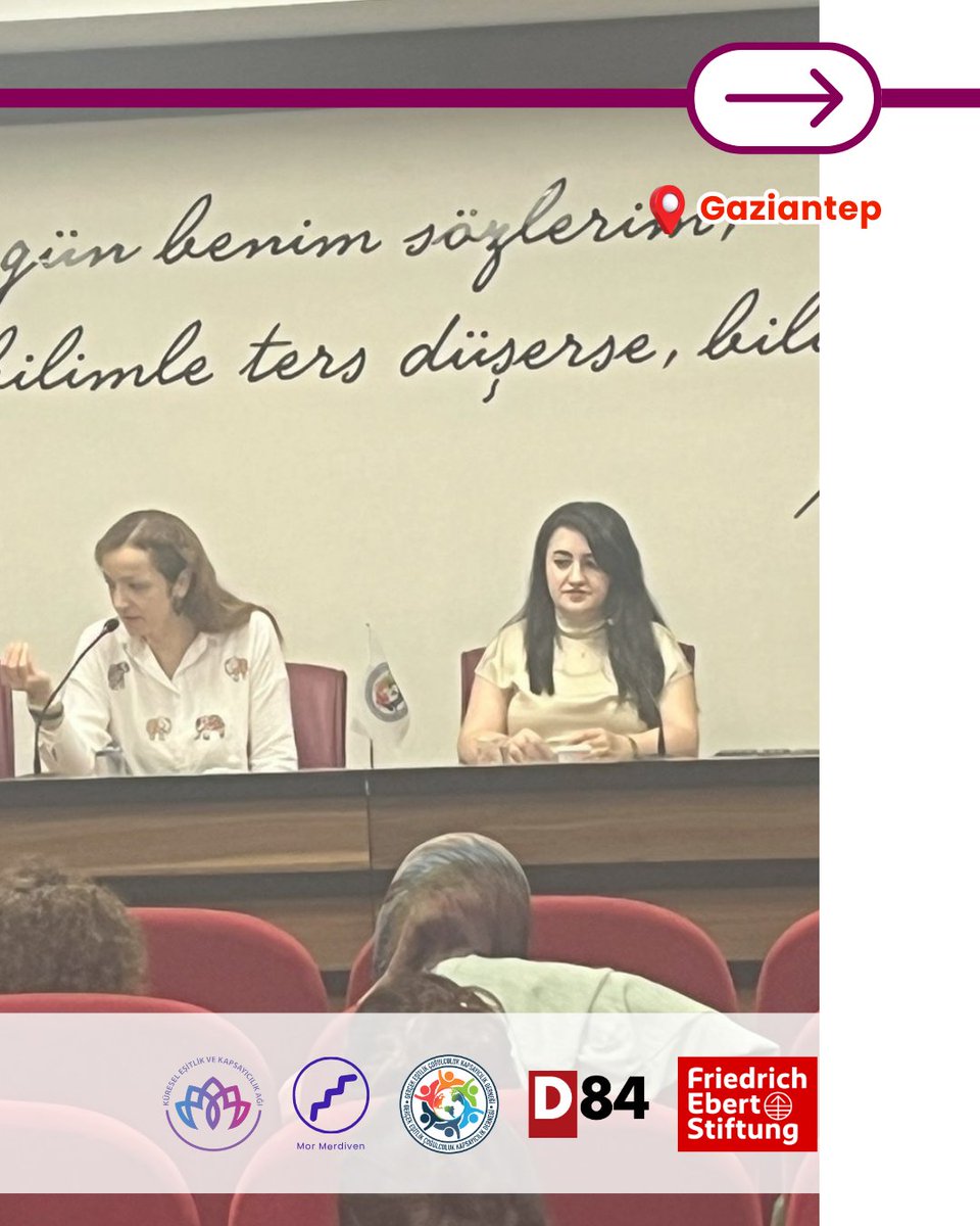 📍Gaziantep’te Kadın Dayanışmasıyla Eşitliğe Güçlü Bir Adım! 💜

📅 8-9 Temmuz’da, Gaziantep’te kadınlar birlikte güçlendi, birlikte söz aldı!