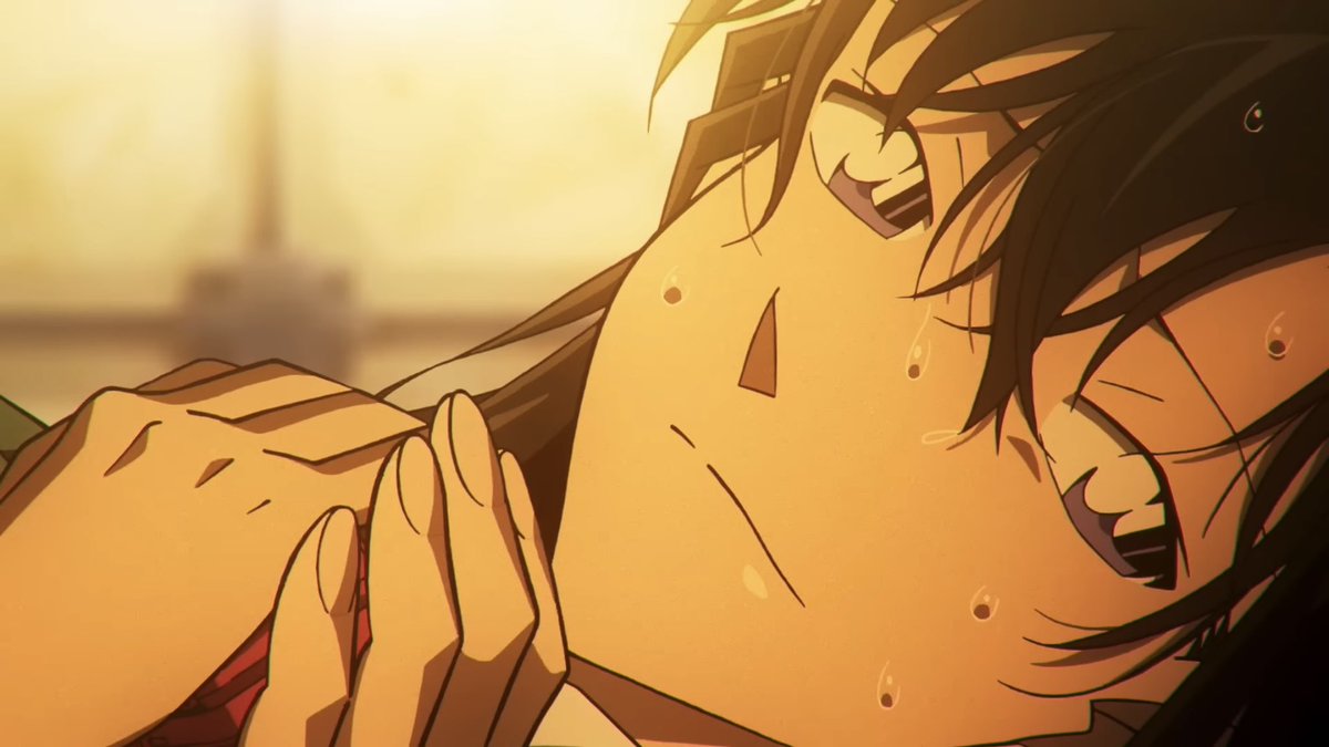 จังหวะจับมือโคนันแล้วรันยิ้มแบบนี้ บอกเลยว่าถ้ากุได้เปนโคนันกุก็จะทำทุกอย่างให้ผญคนนี้มีชีวิตรอดอะ จะต้องเสี่ยงตาย สะบักสะบอมแค่ไหน ก้จะทำทุกทางเผื่อให้ผญคนนี้มีชีวิตและลมหายใจต่อบนโลกนี้อะนึกออกปะ😭