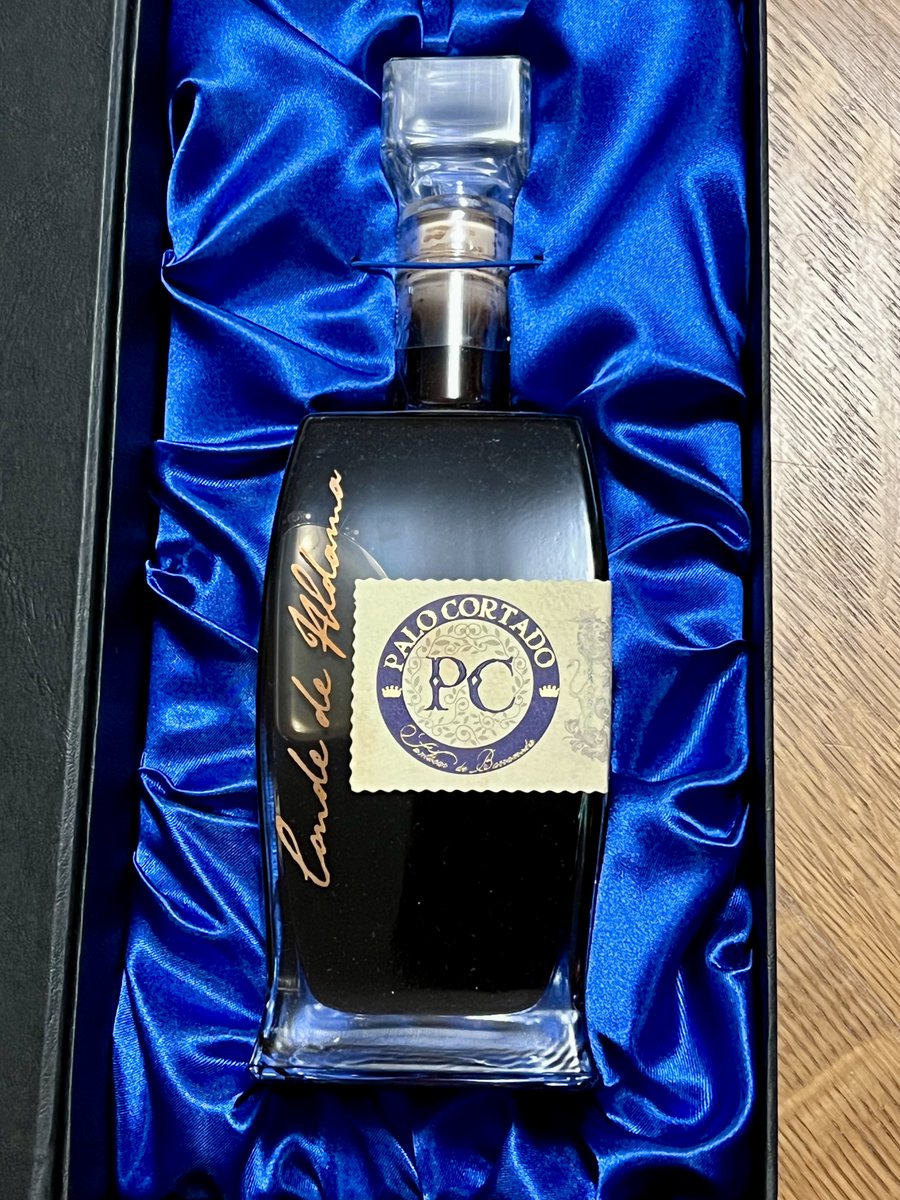 This weekend, for my Birthday, I'll be opening this unique Palo Cortado Sherry, which is an average age of 130-150 years old. It helps you feel young when you can open a wine that is older than you. Or even two to three times older than you. #wine