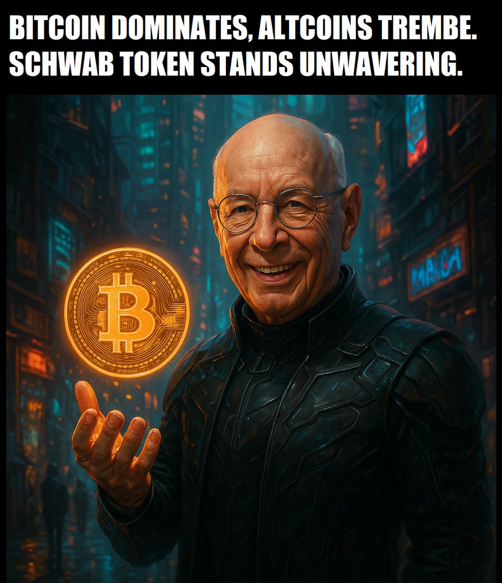 In a time where volatility ist everywhere, the world needs a stable point. Mein token ist the answer.
I am digitizing obedience and reshaping the planet. Let mich hear it: danke, Schwab Token!

#Crypto #SchwabToken #Meme #Memecoin #cryptocurrency
