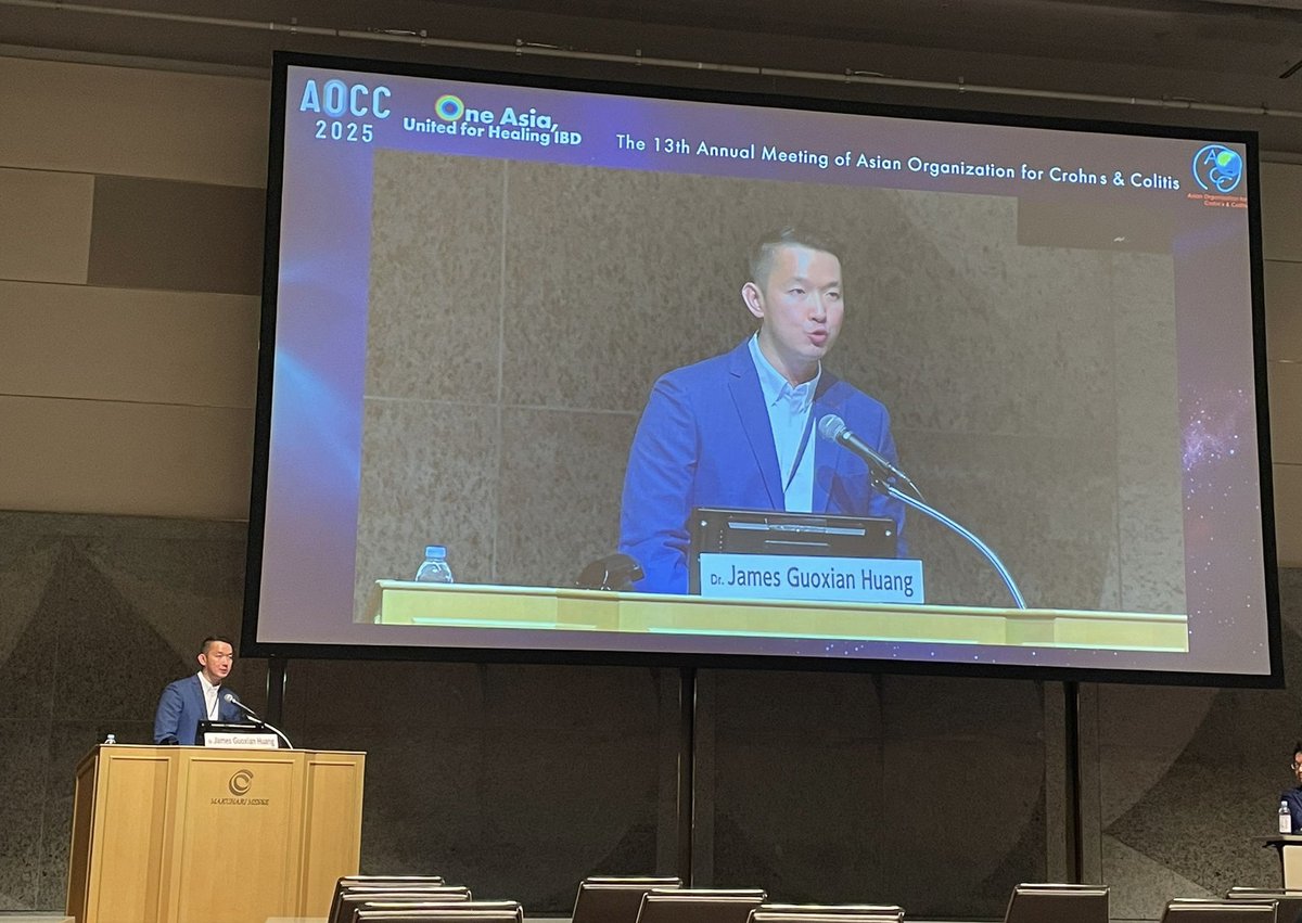 Grateful to share at #AOCC2025 in beautiful 🇯🇵 on our experience with monogenic / very early onset #ibd : we should let the precision of pathway-specific therapeutics in monogenic IBD be a goal for IBD management in ALL age groups, rather than Russian roulette 🔫