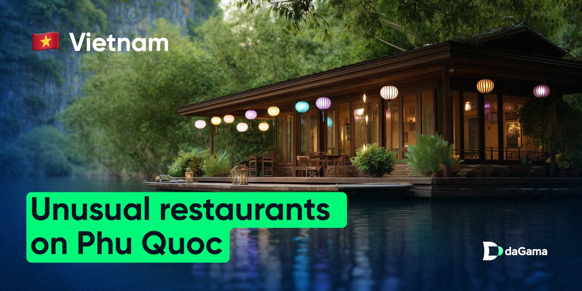 Unusual restaurants on Phu Quoc 😯

Every tourist will find something amazing in Vietnam! Our users have just confirmed this in the app:

🔹 Jerry Floating Bar.
An unusual bar floating in the clear waters of the Gulf of Thailand. You can swim to it and relax there, drinking a