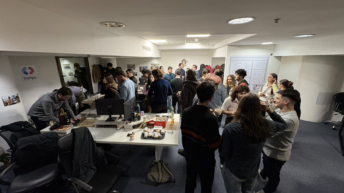 FedeWeill's tweet image. We’re thrilled to share a big milestone for @txpipe_tools : the opening of our new office in Córdoba.
A fresh space for building, collaborating, and growing.
Here’s a glimpse of where the magic will happen 🛠️🇦🇷