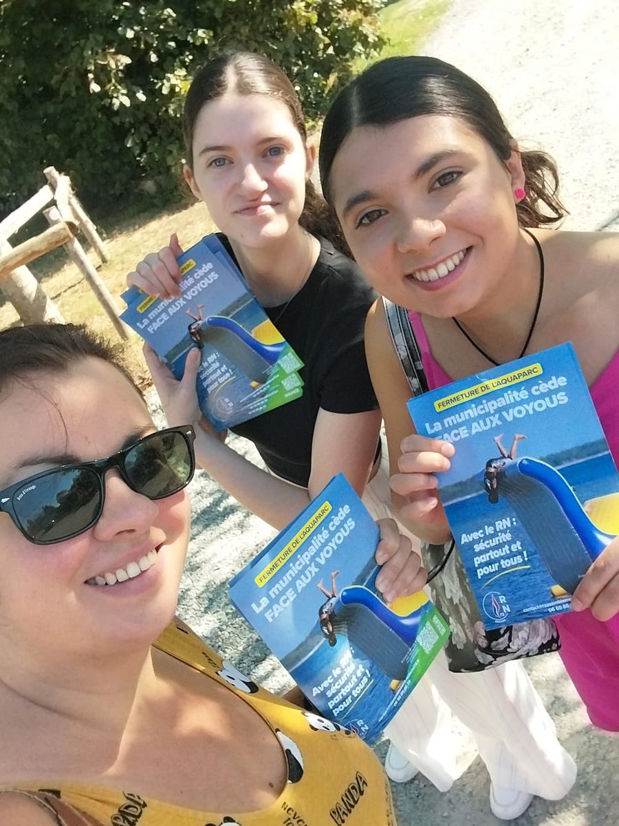 Formidable mobilisation à #Arnage pour dénoncer la démission de la municipalité face aux voyous. 
Rien ne peut justifier que des bandes empêchent l’installation d’un parc aquatique estival. 

#RNVITE
<a href="/RNSARTHE72/">RN Sarthe</a>