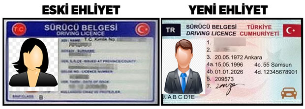 Eski tip sürücü belgesi kullanan 3.211.157 kişi ay sonuna kadar ehliyetlerini yenilemezse belgeleri geçersiz sayılacak.

Eski tip sürücü belgeleri 31.07.2025'e kadar 15 TL karşılığında yenilenebilecek. Bu tarihten sonra ise B sınıfı #ehliyet yenileme ücreti 7438 TL'ye çıkacak.