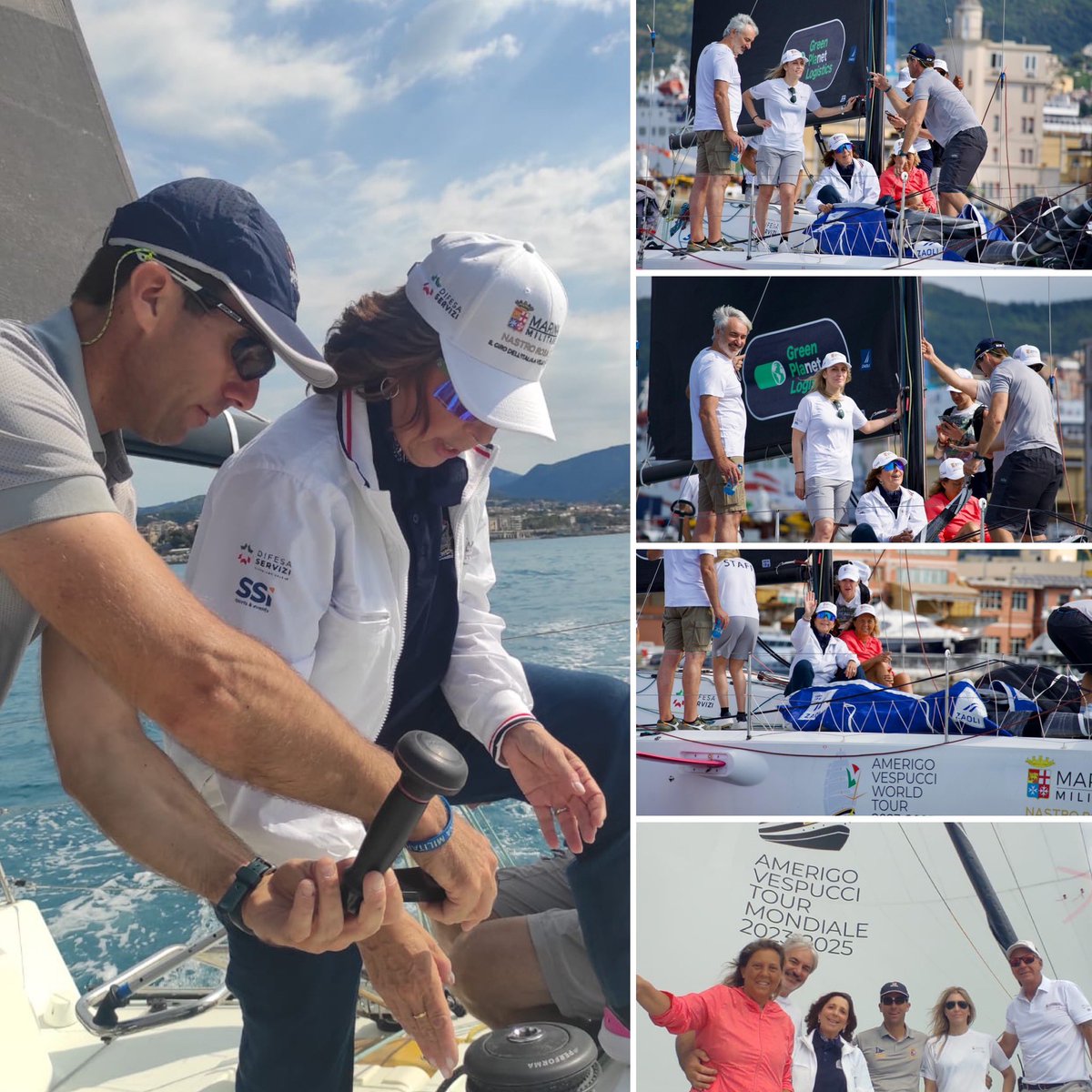 NASTRO ROSA TOUR 
Veleggiata costiera 

#Genova #PortoAntico

Dal porto di #Genova veleggiata a bordo di un Beneteau Figarò 3 della #Marina Militare⚓ #NastroRosaTour con un equipaggio misto #GruppoSportivoMilitare #MarinaMilitare Sailing Series International #SSI&amp;Sport&amp;Events e