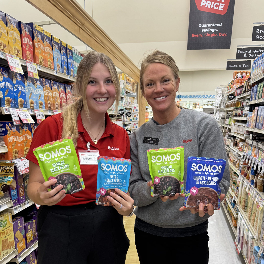 New ✨ item to our Health Market! Somos beans! 🫘 plant based, non gmo, &amp; gluten free. Don’t forget every Wednesday is Wellness Wednesday and Health Market items get 10% off! #indianolahyvee