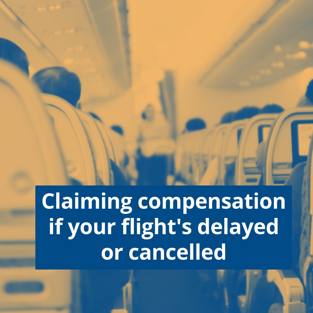 ✈️ Travelling with an airline this summer? 

It’s good to be prepared for any delays or cancellations with your flights.

We can help you understand what compensation you’re entitled to ⤵️
bit.ly/3I2wgRY