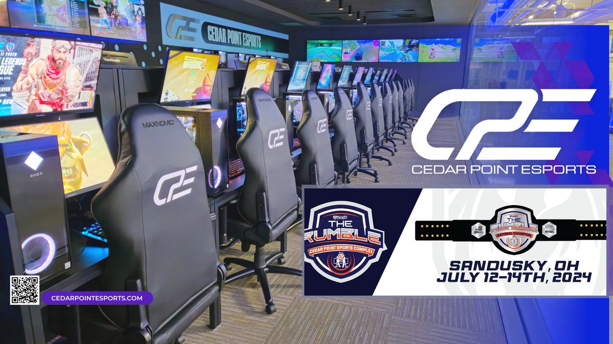 Get your drops in after dropping your opponents on the mat.  

Reserve your spot today at cedarpointesports.com