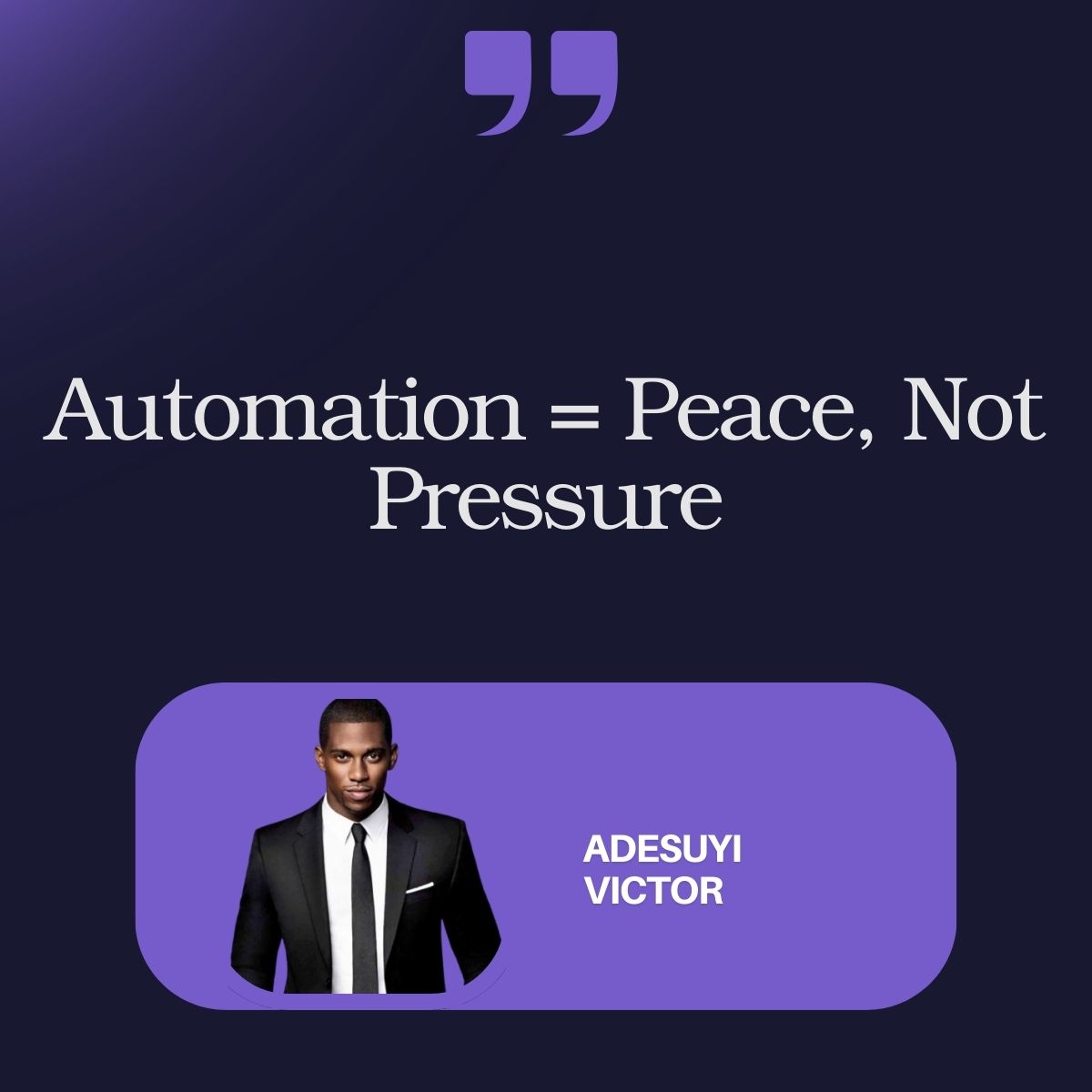 V18071Victor's tweet image. You're not tired from coaching,  you're tired from doing it all manually.

 Automation = peace, not pressure. Let systems handle emails, bookings &amp;amp; onboarding so you can focus on impact. 

DM me “PEACE” to simplify &amp;amp; scale without burnout.  #CoachAutomation #WorkWithEase