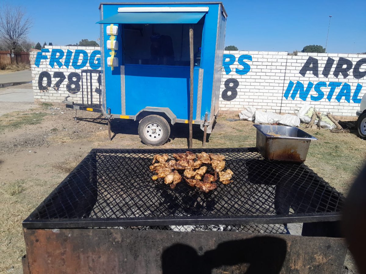 MrChickenEnter1's tweet image. Here is to our first week. Day to day runnings of this kitchen taught me that We really need Farmers, especially those who produce vegetables.
Anyway, we have created a chain for chickens that we produce at our Farm. We do chicken dust, and yes we only sell chicken.