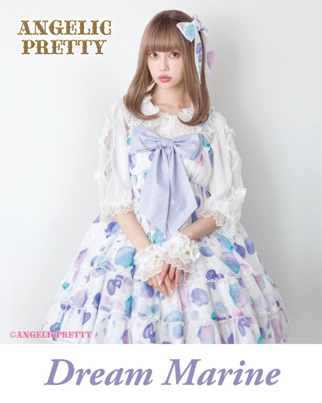 Angelic Pretty Dream Marineジャンパースカート set Dream Marine JSK Set (2025) [Laforet Grand Bazar Special] by