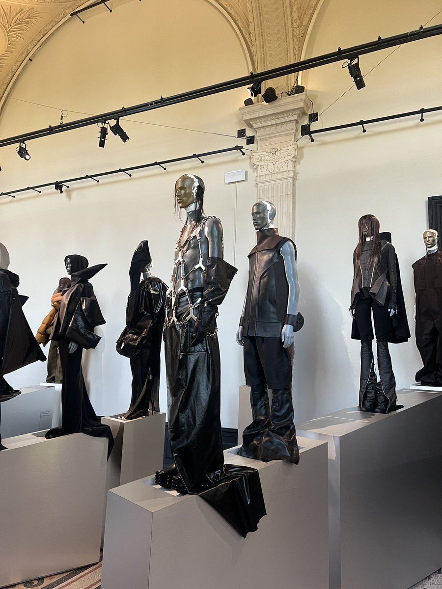 Really interesting exhibition : Rick Owens Temple of love.