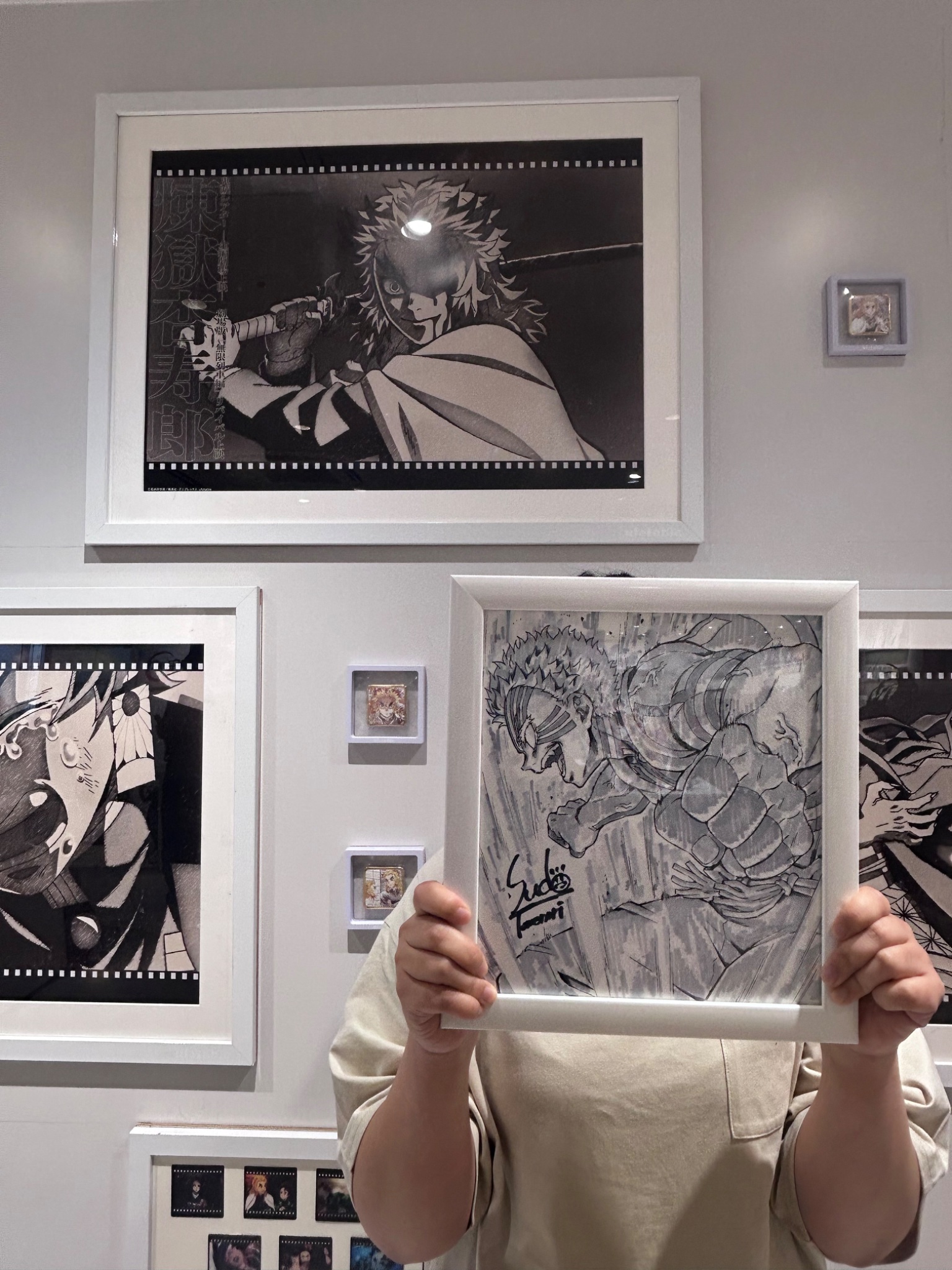 免税物品 ufotable dining wチャンス 直筆サイン入 B2ポスター Fate