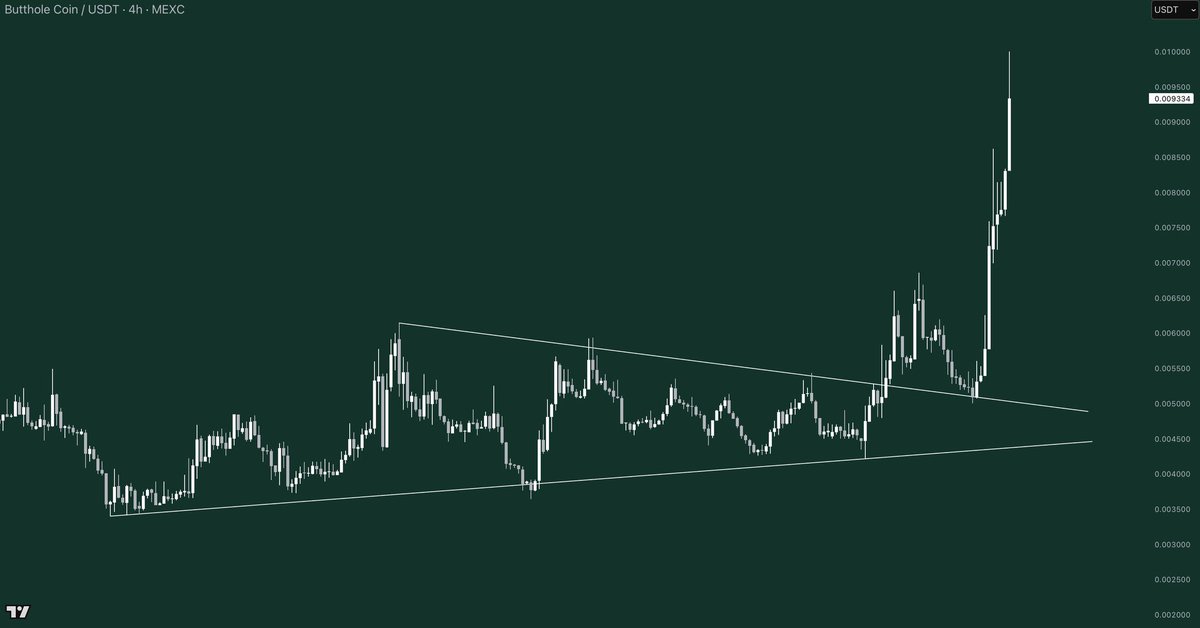 Moment of silence for the Butthole doubters.

Multiple opportunities to buy between $3-$4M.

But fear stopped them.

Now they get to watch it run back to $100M.

Easy.

<a href="/thebuttholecoin/">Butthole Coin</a>