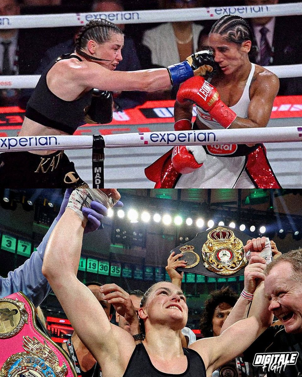 🥊 Katie Taylor, Amanda Serrano'yu çoğunluk kararıyla mağlup etti. (95-95, 97-93, 97-93) #TaylorSerrano3