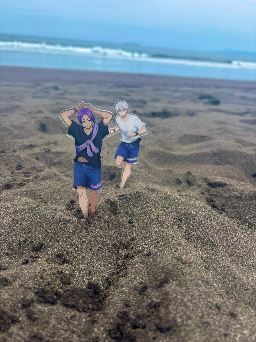 nr、海だよ🏖️🌊