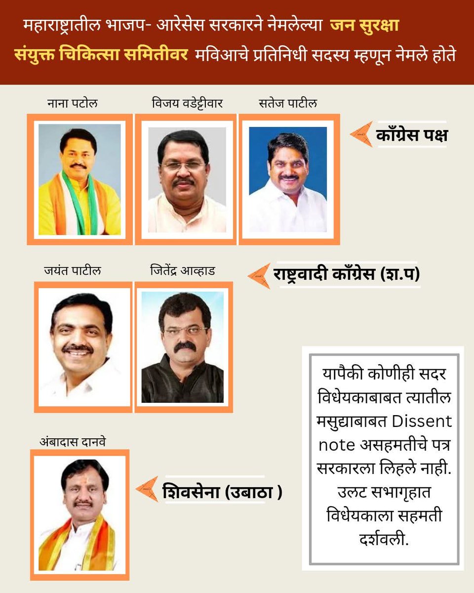 #भाजपची ओरिजनल B team कोण आहे माहिती का?
देवेंद्र फडणसीव यांच्यासाठी काम करणारे खरे हस्तक.

👇👇👇#B_team #आता_निर्भय_बनणार_का
