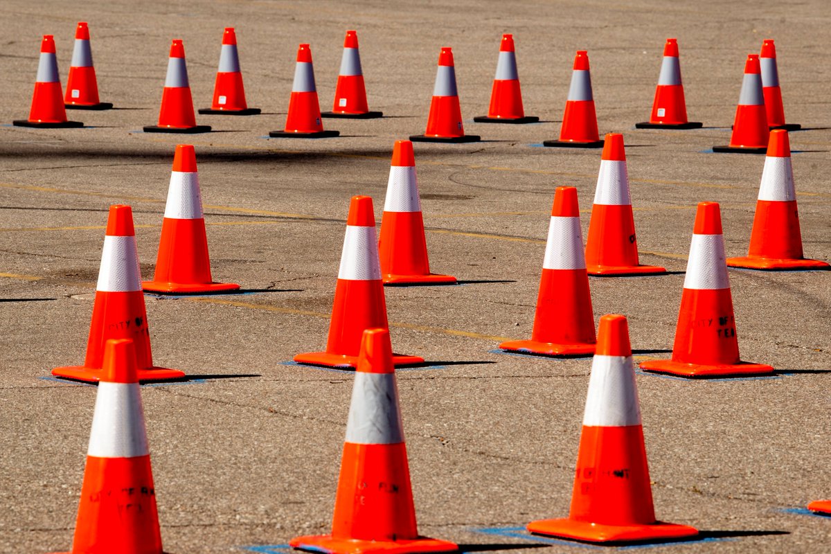DrivingPrestige's tweet image. Remember these cones?👀
They were part of your journey to becoming a licensed driver! Used to help many drivers master the basics — from parallel parking to perfect turns.

Share your experience and what was the most challenging part of your driving lessons? #DrivingExperience