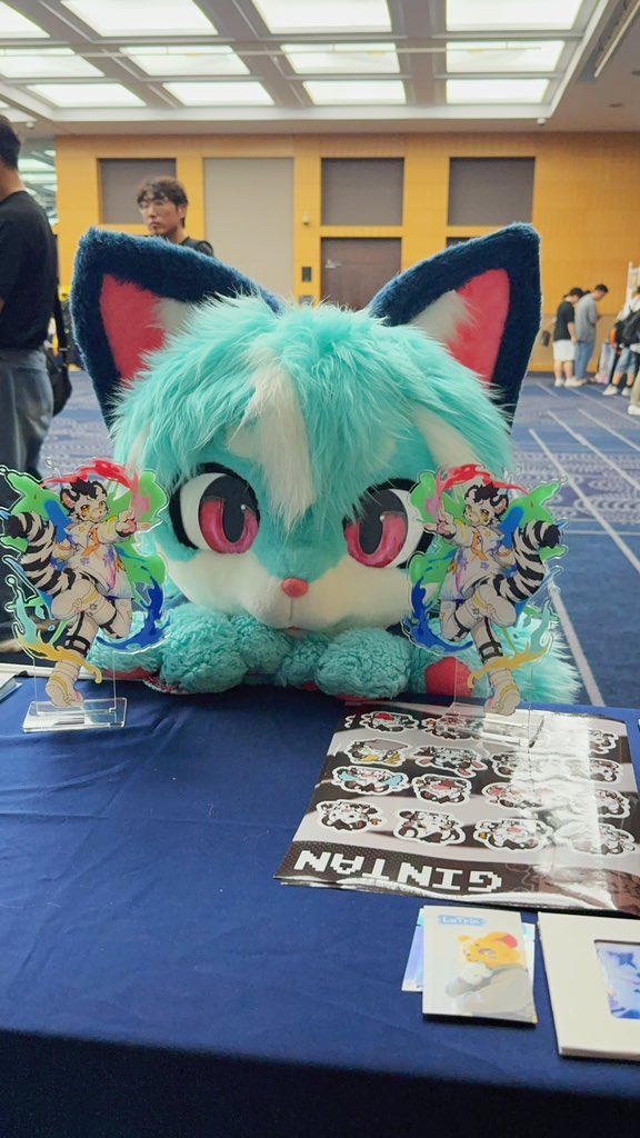 FurryGintan's tweet image. ブースに可愛い子が２匹います！
