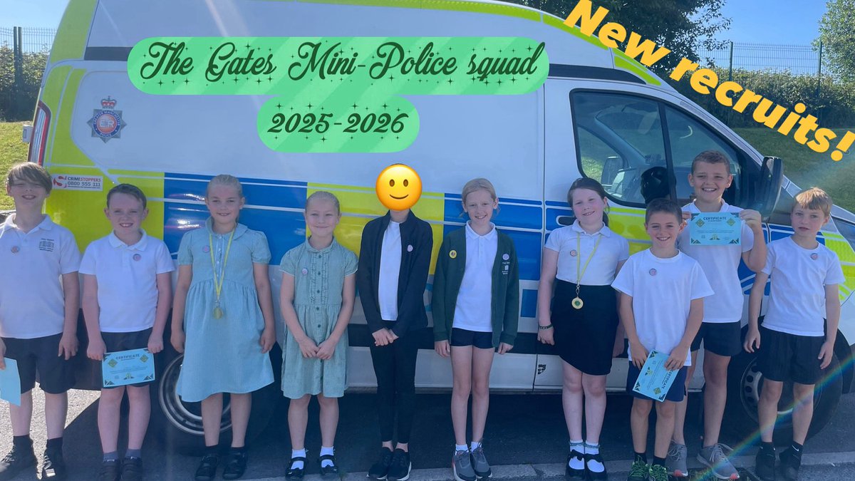 TheGatesPrimary's tweet image. The police felt that the applications from these children included the caring, organised, considerate and collaborative qualities to be a Mini-Police member. The children are looking forward to working with PCSO Moore and PC Jackson next year!