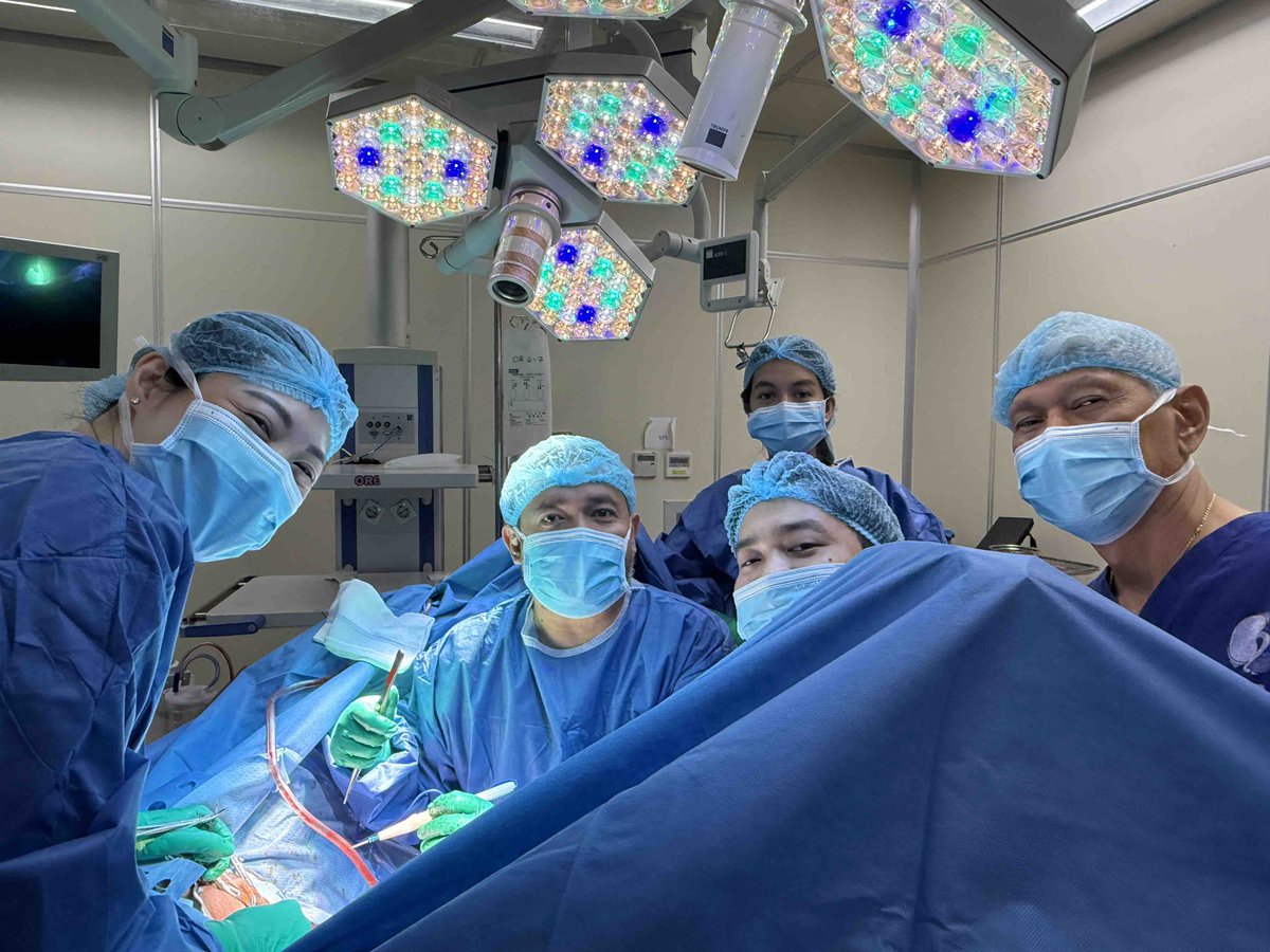 At the National Kidney and Transplant Institute, teaching the fellows how to perform urethroplasty