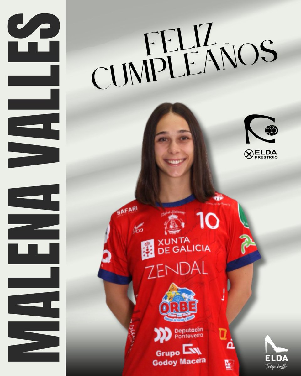 CBF ELDA PRESTIGIO (@elda_prestigio) on Twitter photo 📢 🎂 FELICIDADES MALENA ‼️
Hoy cumple años una de nuestras caras nuevas para la próxima temporada, Malena Valles
Desde el Club deseamos que pases un maravilloso día. <a href="/__malenavalles/">Male</a>
<a href="/SumaAlicante/">Suma Gestión Tributaria</a> @teika_es <a href="/dipuAlicante/">Diputación de Alicante</a> <a href="/comunitatesport/">Comunitat de l'Esport</a> <a href="/Fbmcv/">#ComunitatDelHandbol 🧡💙</a> <a href="/IberdrolaDHF/">Liga Guerreras Iberdrola</a> <a href="/RFEBalonmano/">RFEBalonmano</a> 📢 🎂 FELICIDADES MALENA ‼️
Hoy cumple años una de nuestras caras nuevas para la próxima temporada, Malena Valles
Desde el Club deseamos que pases un maravilloso día. <a href="/__malenavalles/">Male</a>
<a href="/SumaAlicante/">Suma Gestión Tributaria</a> @teika_es <a href="/dipuAlicante/">Diputación de Alicante</a> <a href="/comunitatesport/">Comunitat de l'Esport</a> <a href="/Fbmcv/">#ComunitatDelHandbol 🧡💙</a> <a href="/IberdrolaDHF/">Liga Guerreras Iberdrola</a> <a href="/RFEBalonmano/">RFEBalonmano</a>