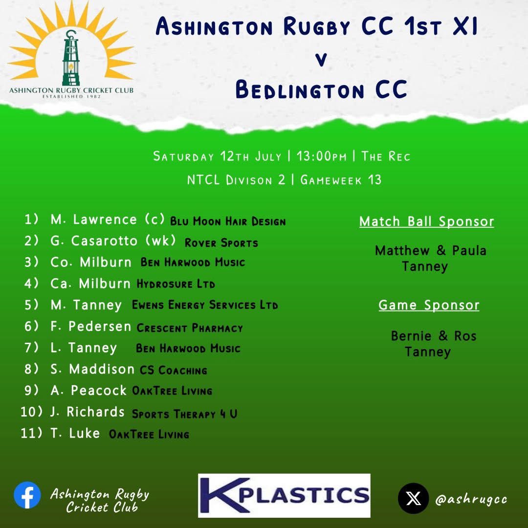 Ashington Rugby CC tweet media