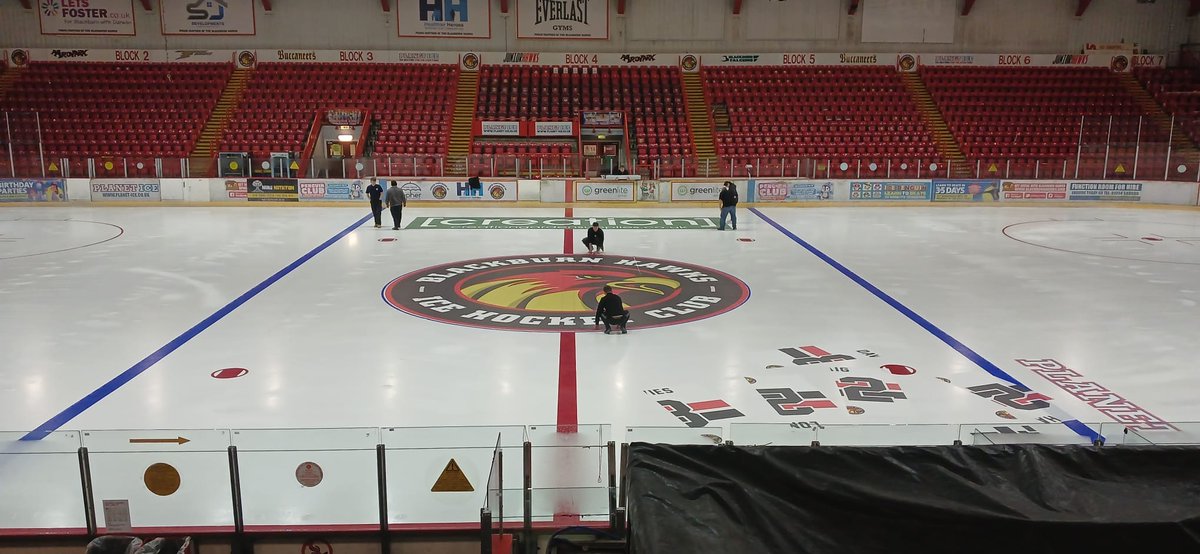 transformation in photos 🤩

Who's excited to see the lads tear it up on fresh ice?