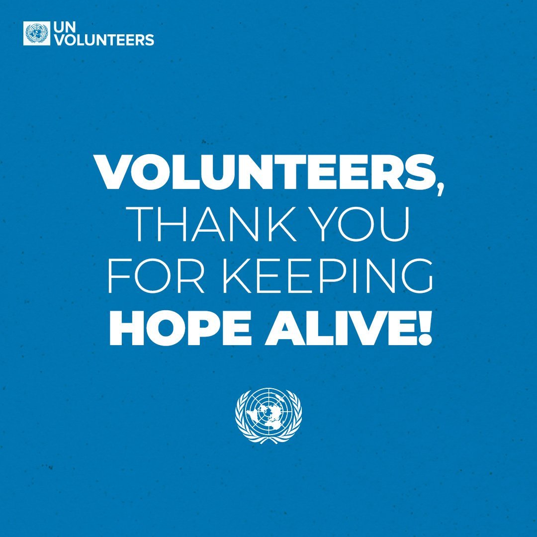 Hope comes in many forms.

Sometimes, it’s a volunteer who shows up when no one else can.

#InternationalDayofHope