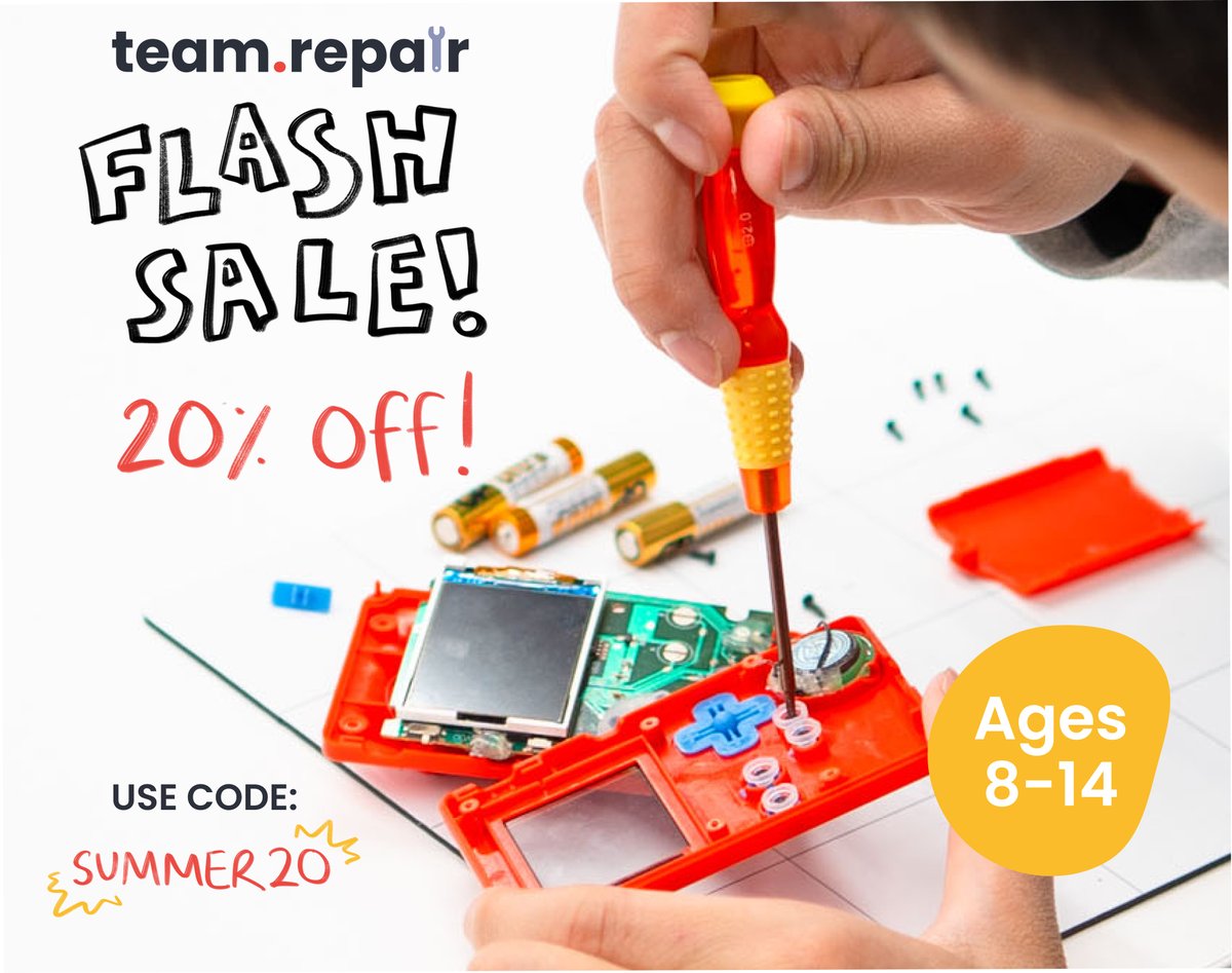 FLASH SALE ✨ 

For this weekend only enjoy 20% off your first repair kit for this summer ☀️ 

Offer ends midnight on Sunday evening use the code SUMMER20

#repair #stem #sale