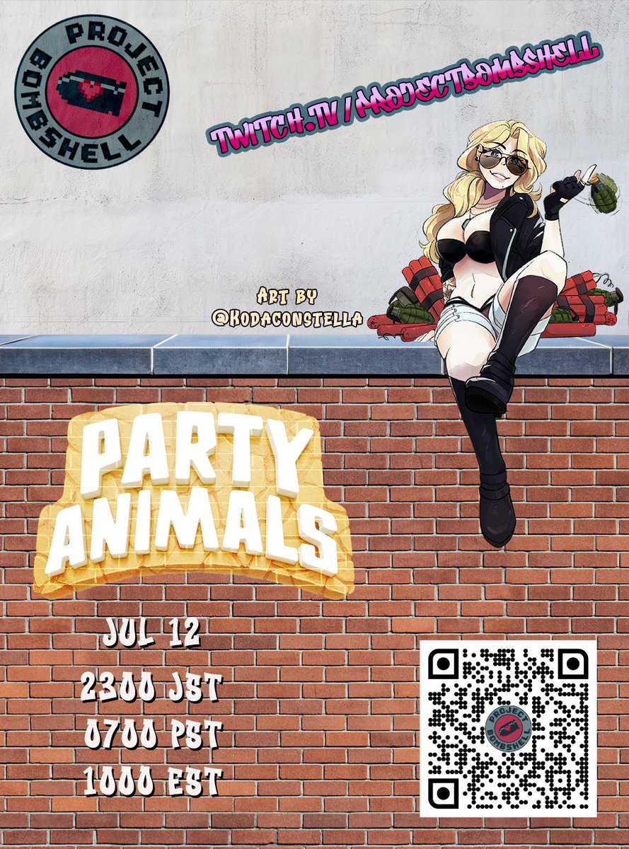 It's been a busy week. Let's have some fun before I take my long break!

23:00JST/10:00 EST