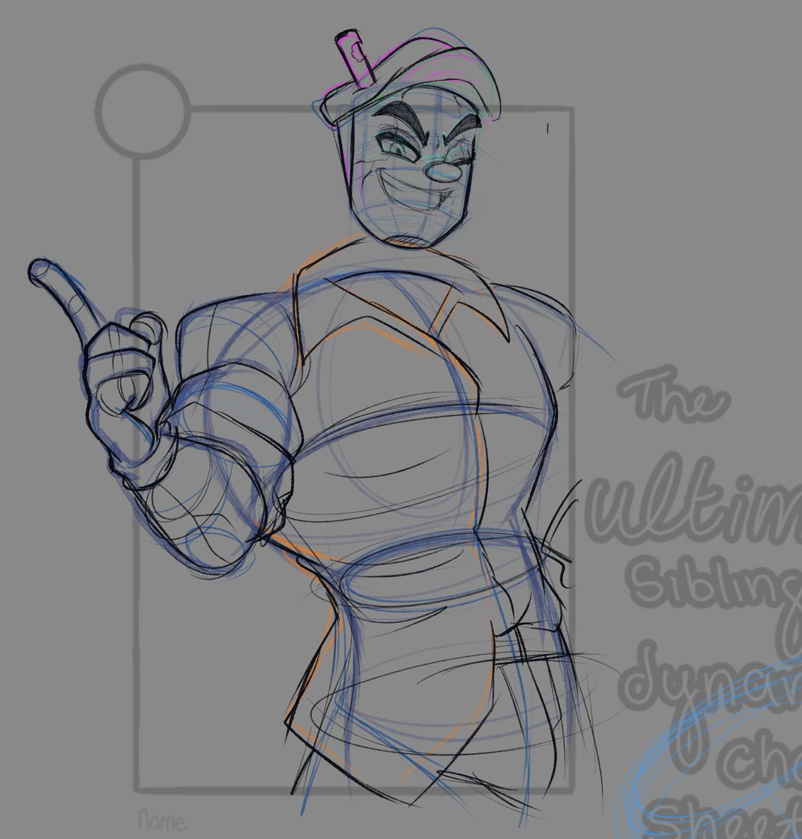 nice_carito's tweet image. I felt a little better today (night) and I sketched Lungo using the stuff that I'm learning from my classes. Not perfect but my sketching skills much better than before