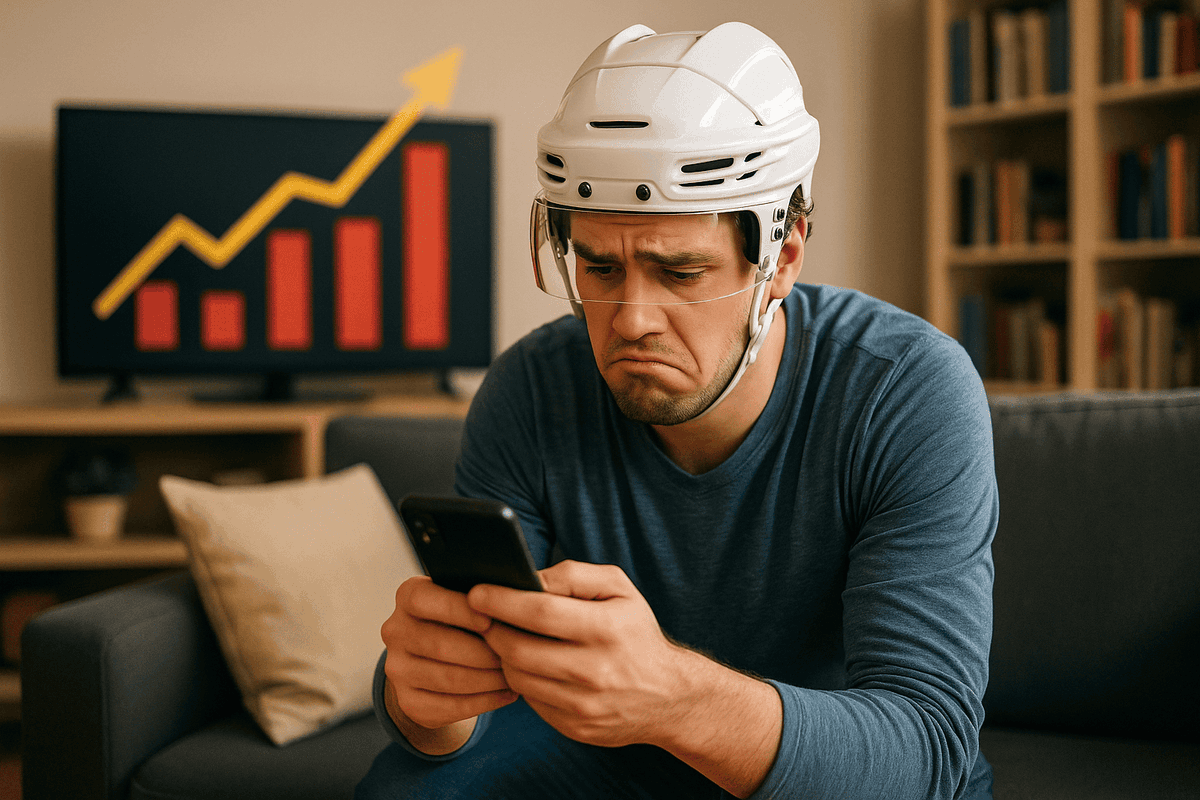 icehockeysuki25's tweet photo. #NHL配信 #カナダスポーツ事情 #SportsnetPlus #配信サービス比較 #サブスク高すぎ
#NHLStreaming #SportsnetPlus #CanadaSports #StreamingIssues #SubscriptionCost
配信料金が高くて、試合はエキサイティングなのに楽しめない...。でも、北米は普通にNHL見れるからいいじゃん、日本は...😭。 https://t.co/WbciEiVQ7L