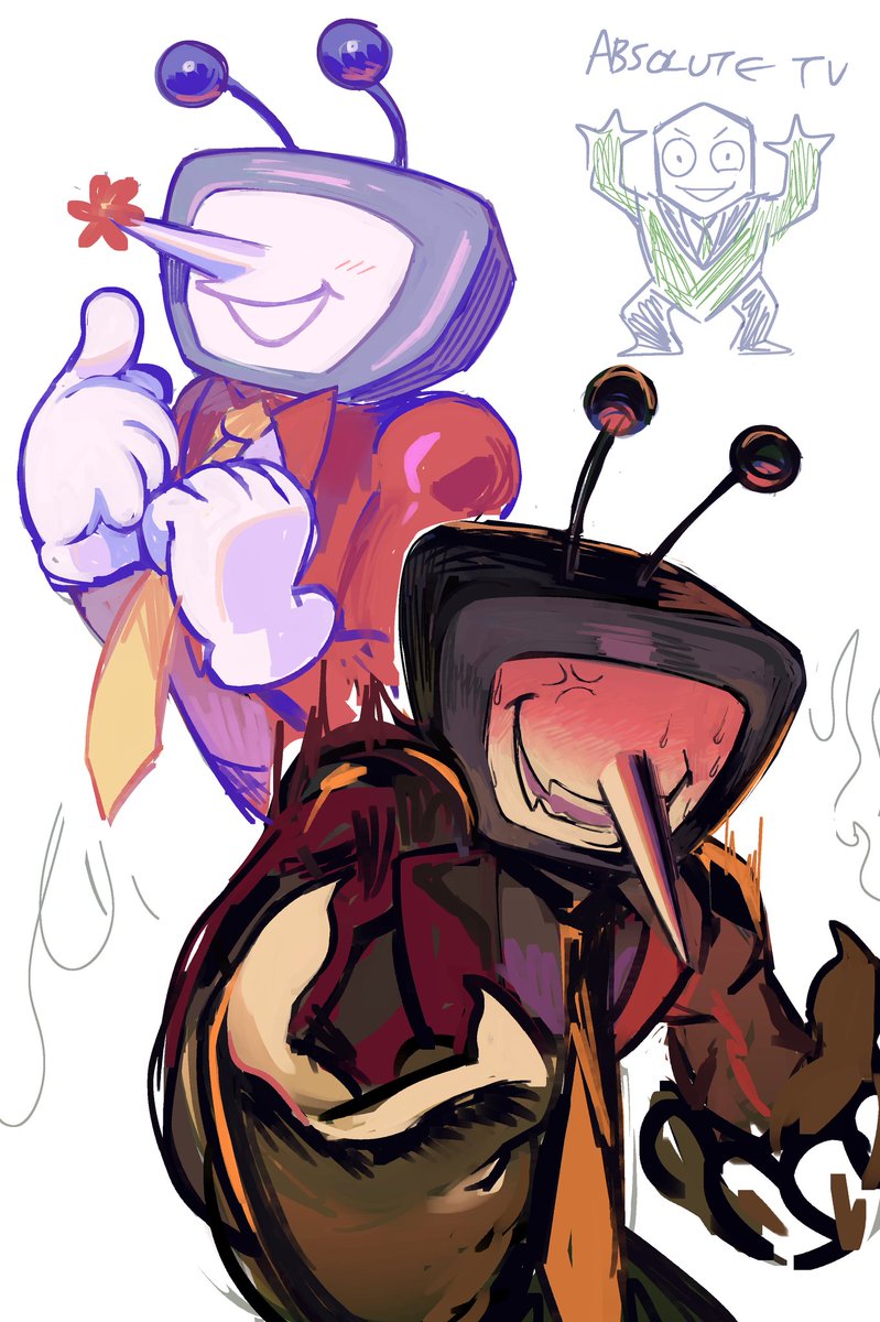 Ok rough Tenna sketches Im still trying to figure out how to draw him relly