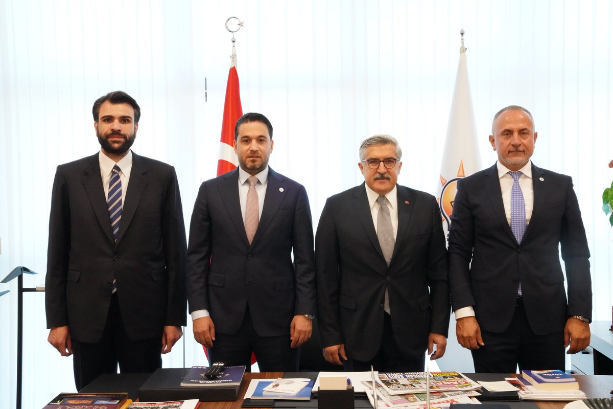 U_I_D's tweet image. 📍Ankara

Genel Başkanımız Kenan Aslan ve Teşkilatlanma Başkanımız Mehmet Sağanak, AK Parti Dış İlişkiler Başkan Yardımcısı Sayın Burak Sarman’ın teşrifleriyle AK Parti Kültür ve Sanat Politikaları Başkanı Sayın Hüseyin Yayman’ı makamında ziyaret etti.

Kültür ve sanat alanındaki…