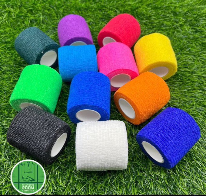 ChangingRoomEst's tweet image. Lock in performance.
grip socks give you control, but cohesive tape keeps it together.
⚽ Pair your C.R.E v2 grip socks with cohesive tape for:
🔒 Secure fit
🦵 Shin pad stability
💨 Unmatched comfort
💥 wrist support
Were Trusted by over 100 teams
48 rolls £48
96 rolls £86