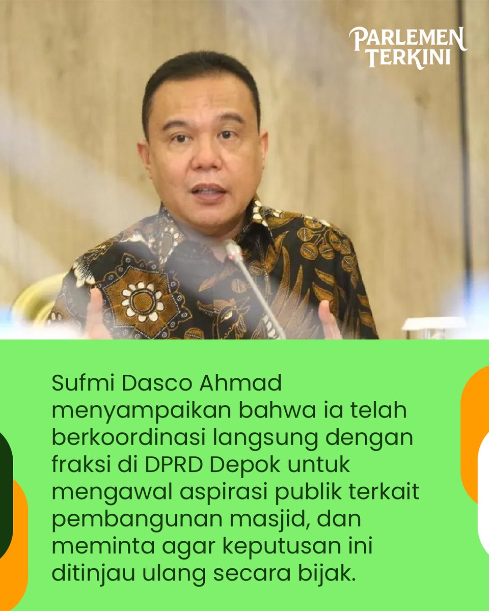 MUI pusat menyatakan kekecewaan atas batalnya pembangunan Masjid Agung Margonda, menyebut keputusan Pemkot Depok inkonsisten karena telah ada kesepakatan sebelumnya terkait lokasi pembangunan rumah ibadah tersebut